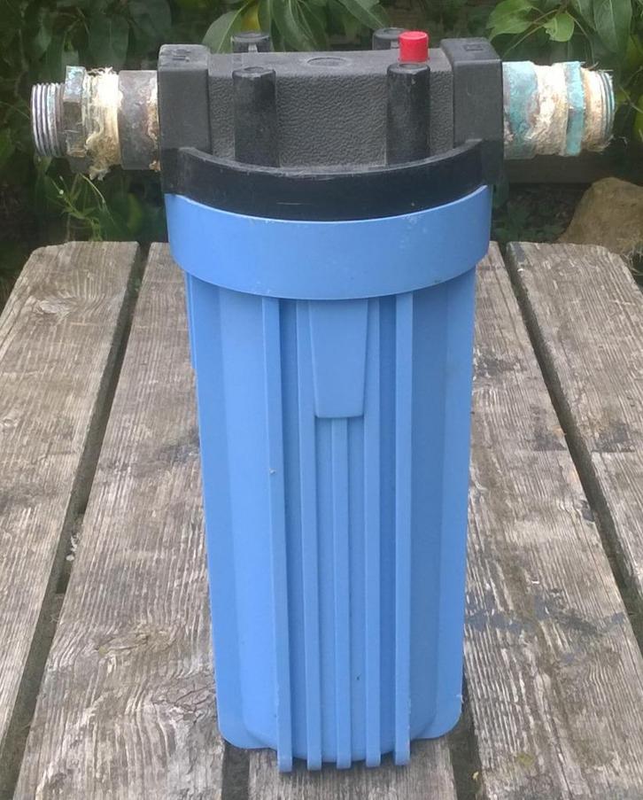 Waterfilter Blue 10 inch - 25 cm, Caravans en Kamperen, Caravanaccessoires, Gebruikt, Ophalen of Verzenden