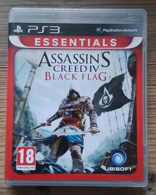 Assassin's Creed Black Flag - Playstation 3, Consoles de jeu & Jeux vidéo, Jeux | Sony PlayStation 3, Comme neuf, Aventure et Action