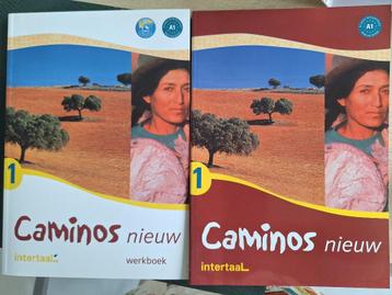 Caminos 1 handboek en werkboek (nieuw) beschikbaar voor biedingen