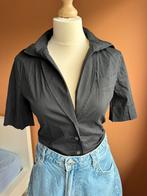 Zwart body top Patrizia Pepe, Kleding | Dames, Zwart, Maat 42/44 (L), Ophalen of Verzenden, Zo goed als nieuw