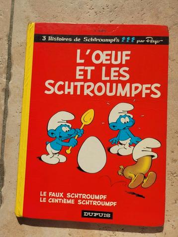 BD 3Histoires de Schtroumpfs  Peyo 1978 album n4, Enlèvement, Utilisé