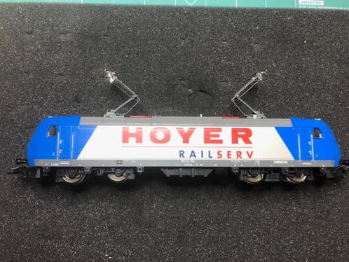 Trix 22084  Elektrolokomotive BR 185 “HOYER Railserv” DC, Hobby en Vrije tijd, Modeltreinen | H0, Gebruikt, Locomotief, Gelijkstroom
