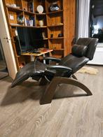 Human touch PC-075 perfect chair zero gravity electrisch, Huis en Inrichting, Eenpersoons, Leer, Ophalen of Verzenden, Zo goed als nieuw