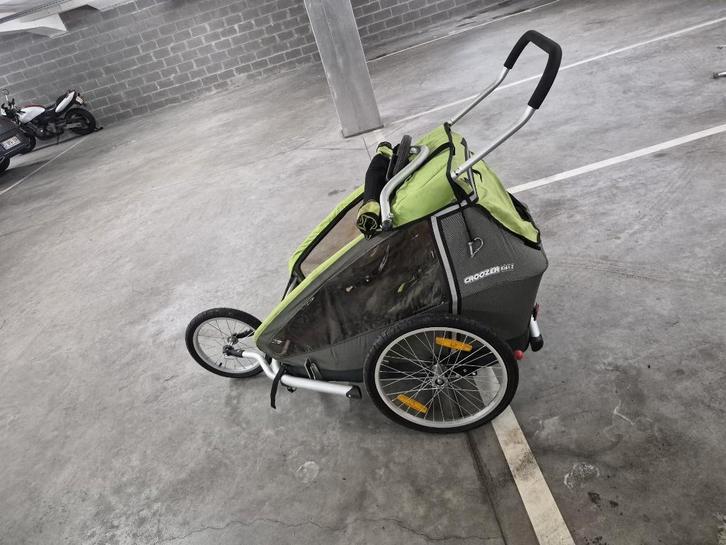 Remorque Vélo Croozer KID for 2 2011 - 2012, Vélos & Vélomoteurs, Accessoires vélo | Remorques, Utilisé, Remorque pour enfant