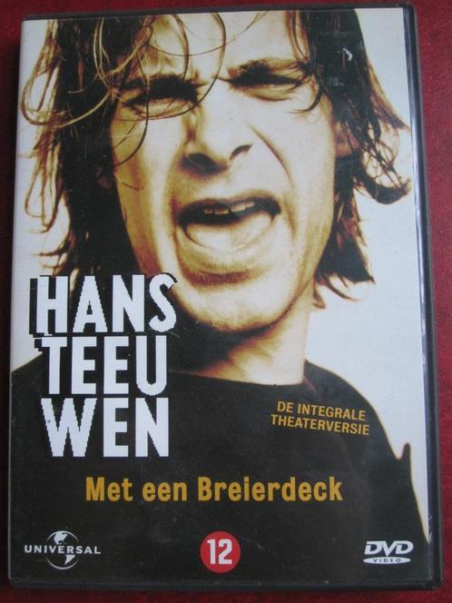 Hans Teeuwen Met een Breierdeck (1997), Cd's en Dvd's, Dvd's | Cabaret en Sketches, Zo goed als nieuw, Stand-up of Theatershow