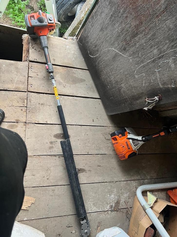 *prachtige weinig gebruikte huskvarna 325HE stockhaakschaar*, Tuin en Terras, Heggenscharen, Benzine, Ophalen