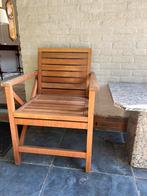 Mooie houten eenzit voor binnen of buiten., Huis en Inrichting, Stoelen, Ophalen