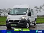 Fiat DUCATO 33 2.3 AC 7 PERS EURO6!, Auto's, Bestelwagens en Lichte vracht, Wit, Bedrijf, Cruise Control, Handgeschakeld