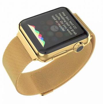 Apple Watch Gold / Keramic 42mm + 2 bandjes   