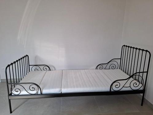 meegroeibed, Kinderen en Baby's, Kinderkamer | Bedden, Zo goed als nieuw, Lattenbodem, Matras, Ophalen