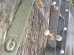 Beugels voor poort, Doe-het-zelf en Bouw, Ophalen, Gebruikt, Minder dan 200 cm, Garagedeur