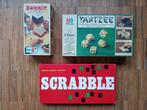 Set van 3 gezelschapsspellen, Trois ou quatre joueurs, Enlèvement ou Envoi, Comme neuf