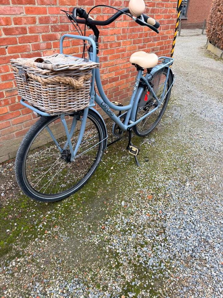 Dames fiets  OXFORD FLEUR maat 50 te koop, Fietsen en Brommers, Fietsen | Dames | Omafietsen, Zo goed als nieuw, Versnellingen