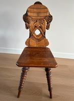 Unieke Gaper Stoel - Houten Stoel met Karakter, Ophalen