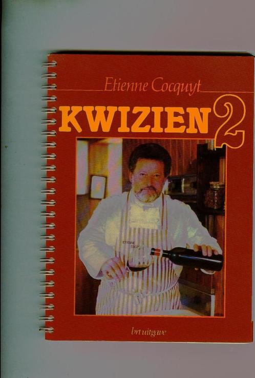 Kwizien 2 Cockuyt etienne 40 blz, Livres, Livres de cuisine, Comme neuf, Enlèvement ou Envoi
