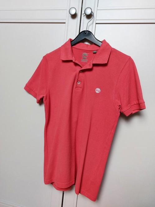 Prachtige rode polo - kwaliteitsmerk Timberland - 12 jaar, Kinderen en Baby's, Kinderkleding | Maat 152, Zo goed als nieuw, Jongen