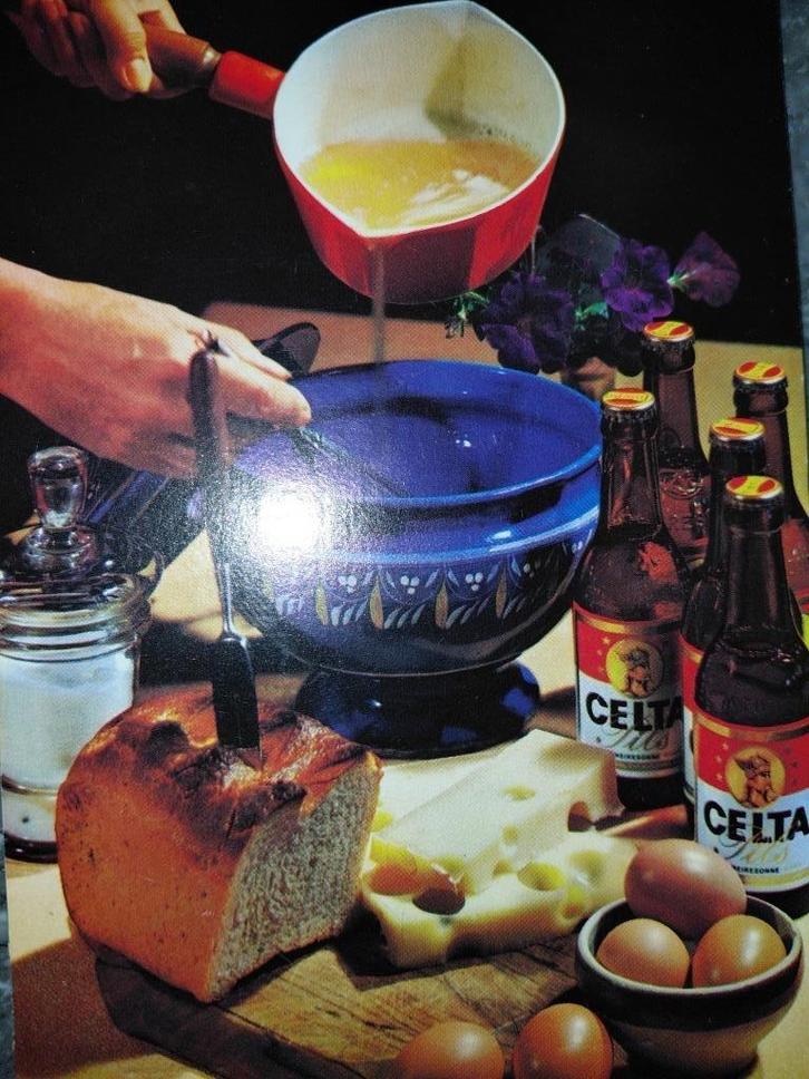 2 postkaarten met Celta pils recepten Meiresonne, Verzamelen, Biermerken, Overige typen, Overige merken, Ophalen