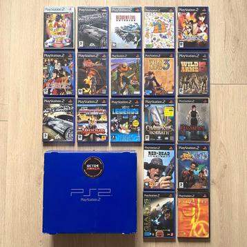 Playstation 2 (HS) console + spelletjes 