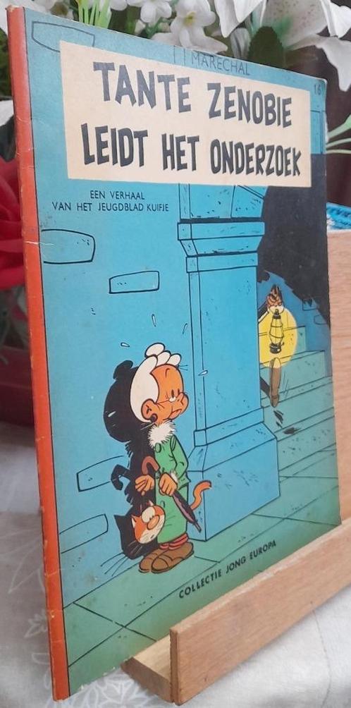 Jong Europa nr 16  '' tante zenobie leidt het onderzoek'' , Boeken, Stripverhalen, Gelezen, Eén stripboek, Ophalen of Verzenden