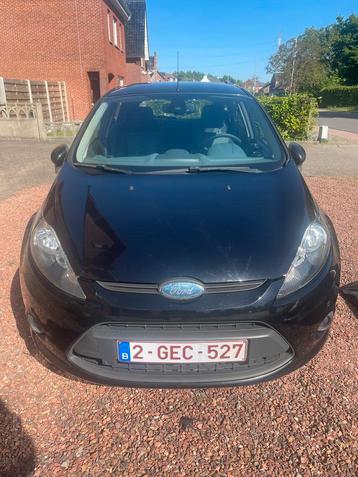 Ford Fiesta 1.6TDI eco, Auto's, Voorwielaandrijving, Stof, Zwart, Bluetooth
