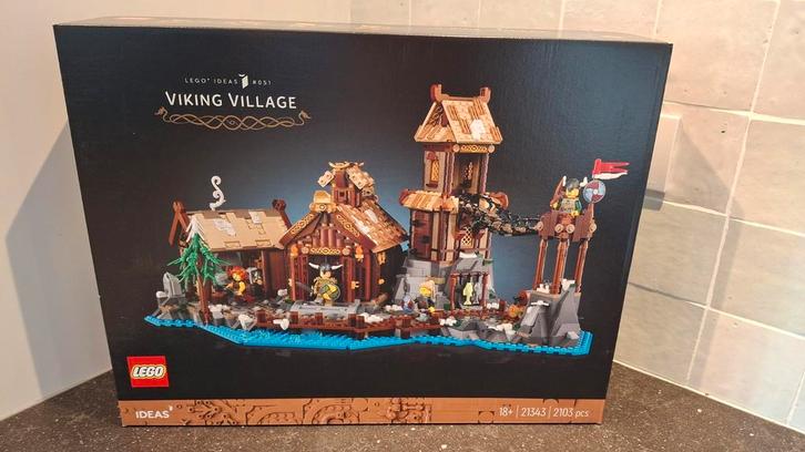 Lego Ideas 21343 Vikingdorp ONGEOPEND, Kinderen en Baby's, Speelgoed | Duplo en Lego, Nieuw, Lego, Complete set, Ophalen of Verzenden