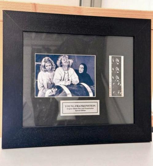 YOUNG FRANKENSTEIN 1974 Original 35mm Film Cell +Certificaat, Verzamelen, Muziek, Artiesten en Beroemdheden, Zo goed als nieuw