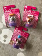 Mattel Barbie en vrienden - 3 Barbie-metgezellen, Kinderen en Baby's, Ophalen of Verzenden, Nieuw, Jongen of Meisje
