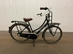 Mat zwarte dames cargofiets 28 inch, 53 tot 56 cm, Ophalen, Zo goed als nieuw, Versnellingen