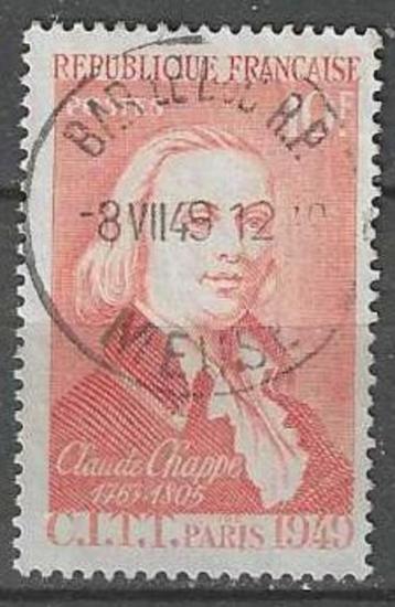 Frankrijk 1949 - Yvert 844 - Claude Chappe (ST), Envoi, Affranchi