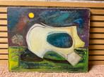 Abstracte schilderij, Ophalen of Verzenden