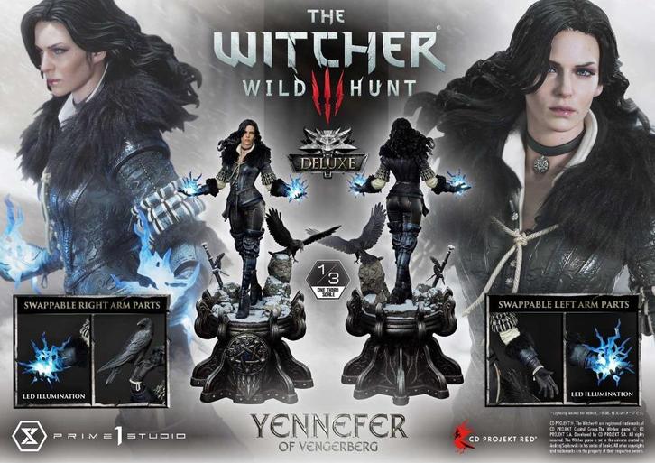 Prime 1 Studio Yennefer Deluxe Bones Version 1/3 statue, Verzamelen, Beelden en Beeldjes, Nieuw, Fantasy, Ophalen of Verzenden