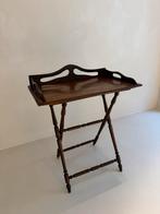 Antiek butler dienblad victoriaans bobbin poten, Enlèvement, Utilisé, Victoriaans