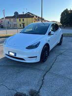Tesla model y Performance, Auto's, Tesla, Automaat, Adaptive Cruise Control, Wit, Leder