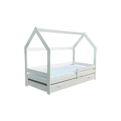 Lit cabane avec matelas et tiroir, Enfants & Bébés, Chambre d'enfant | Lits, Neuf, 160 à 180 cm, 70 à 85 cm, Lit mezzanine ou Lit superposé