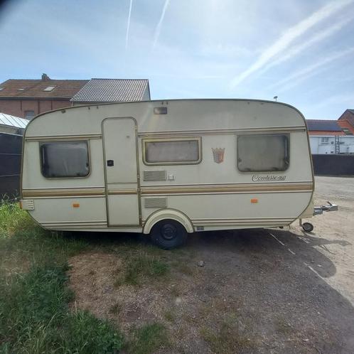 tabbert comtesse 460, Caravans en Kamperen, Caravans, Particulier, tot en met 4, Rondzit, Tabbert, 2 aparte bedden, Dwarsbed, Gascomfoor