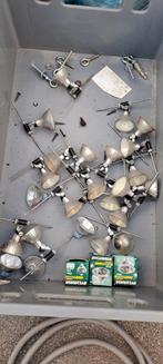complete set halogeen hanglampen en transfo's, Ophalen, Gebruikt, Halogeen