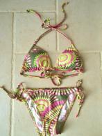 Bikini kaki fuscia, Kleding | Dames, Badmode en Zwemkleding, Verzenden, Gedragen, Bikini