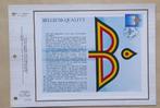 Année 1987 : Carte souvenir fdc soie - 2262 : Jaar van de Bu, Postzegels en Munten, Postzegels | Europa | België, Ophalen of Verzenden