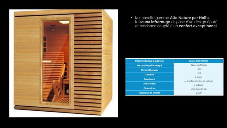 Sauna Infrarouge, Sport en Fitness, Sauna, Zo goed als nieuw, Complete sauna, Infrarood, Ophalen of Verzenden