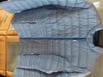 Korte jas dames geruit blauw maat 44, Ophalen, Blauw, Maat 42/44 (L), Zo goed als nieuw