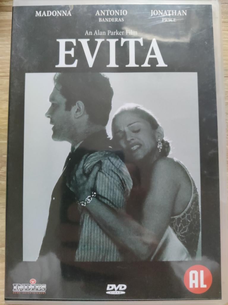 Evita (1996) (Madonna, Antonio Banderas) DVD, Ophalen of Verzenden, Zo goed als nieuw