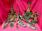 Lot indianen beeldjes enz (11st), Antiek en Kunst, Kunst | Beelden en Houtsnijwerken, Ophalen of Verzenden