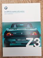 Catalogue Brochure BMW Z3 / M Roadster 1/2000 Belgique en f, Livres, Enlèvement ou Envoi, Comme neuf, BMW