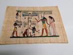 Egyptische afbeelding/tekening op papyrus, Antiek en Kunst, Ophalen of Verzenden