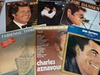 Lot 40 x Lp's Chanson Française (3), Ophalen of Verzenden, Gebruikt, 12 inch