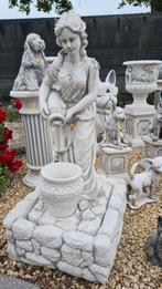 Beton fontein 1mhoogte, Tuin en Terras, Ophalen, Nieuw, Beton, Mensenbeeld