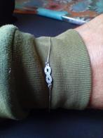 Nouveau bracelet infini en argent sterling 925 pour femme, Bijoux, Sacs & Beauté, Bracelets, Argent, Avec pierre précieuse, Envoi