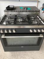 Fornuis 5 bekken met defecte oven 90 cm, 5 zones de cuisson ou plus, Enlèvement, Utilisé, 60 cm ou plus