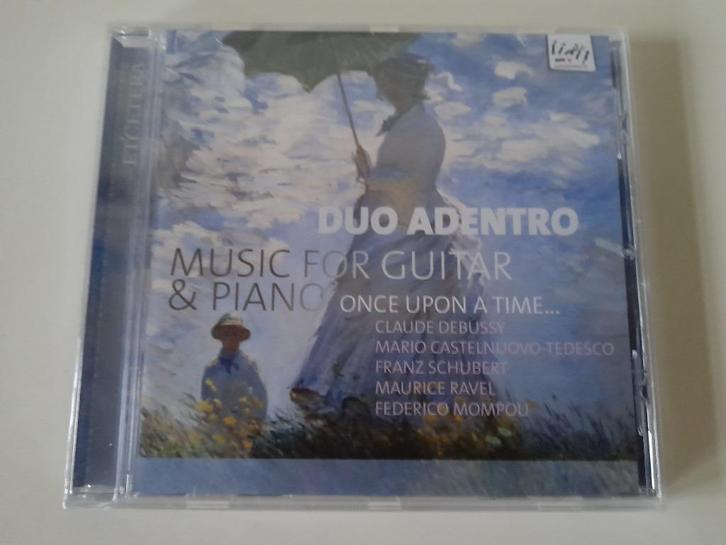 CD klassieke muziek - Duo Adentro - Once upon a Time - Nieuw, Cd's en Dvd's, Cd's | Klassiek, Nieuw in verpakking, Romantiek, Ophalen of Verzenden
