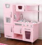 Roze speel keuken kidkraft proper staat, Ophalen, Zo goed als nieuw, Speelkeuken